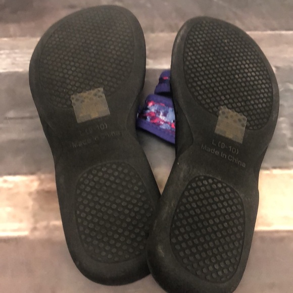 Purple soft super soft women’s sandals size L 9-10 - Picture 4 of 6